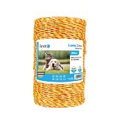 Lanko pro elektrický ohradník, průměr 2 mm, žluto-oranžové